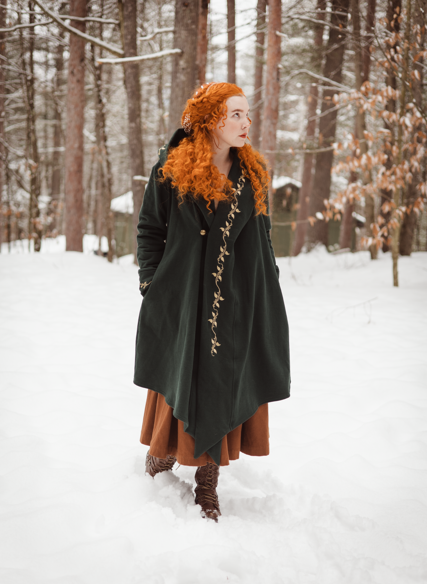 Sylvie Jackets - Fantasy Nerd and Vine Embroidery