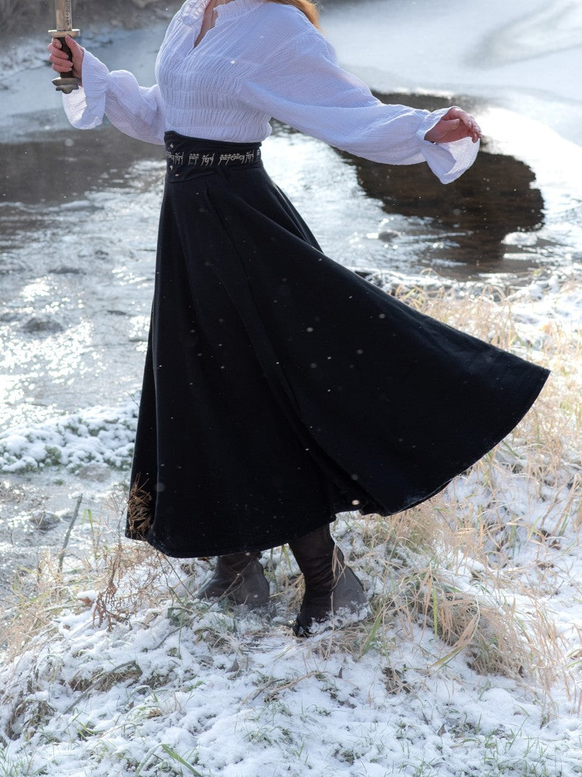 Embroidered Julia Skirt