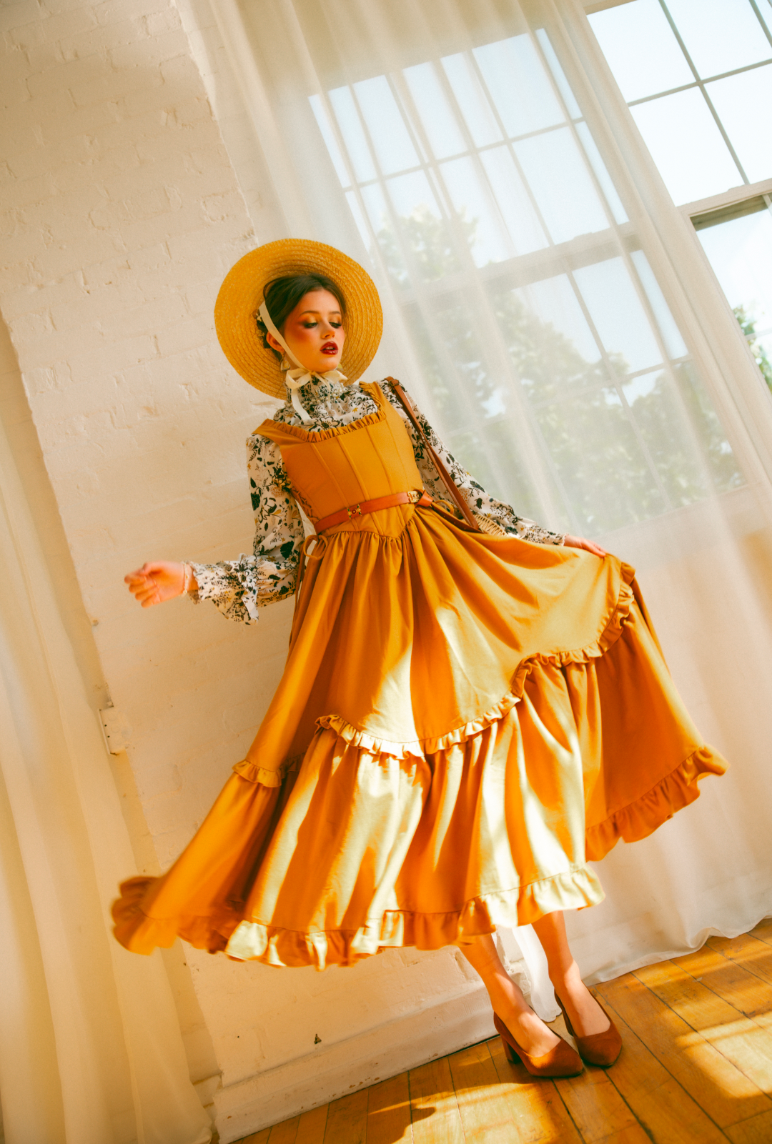 Carmilla Dress Pre-Order - Autumn Whimsy Colours