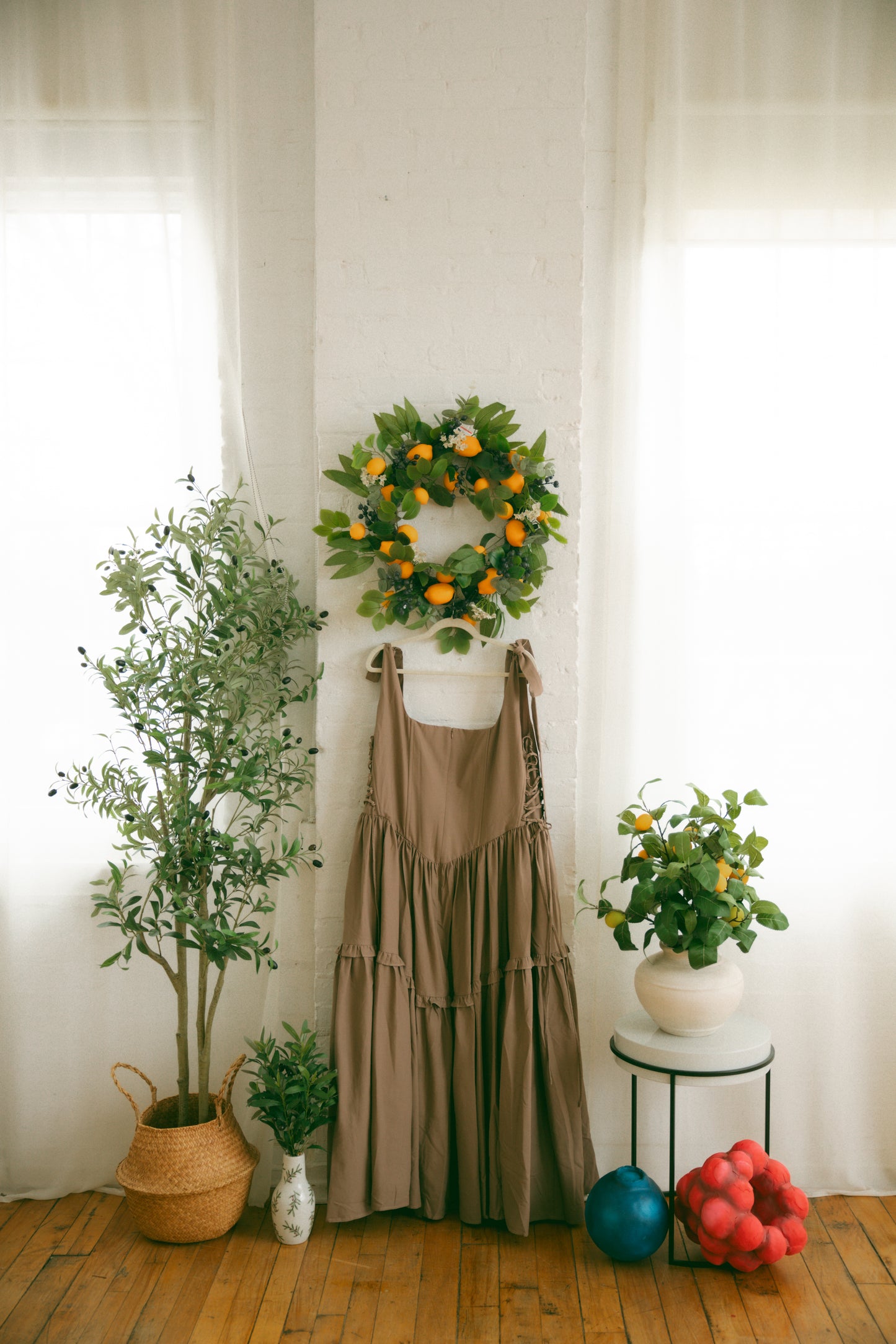 Pre-Order - Oak Diana Dress