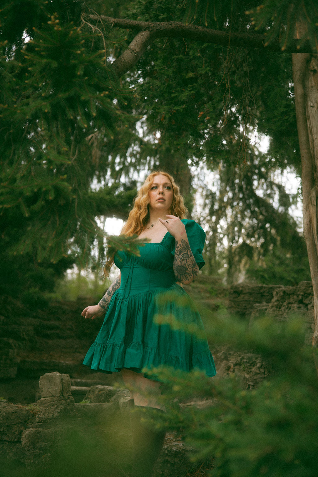 Eira Short Sleeve Teal Mini - July Pre-Order