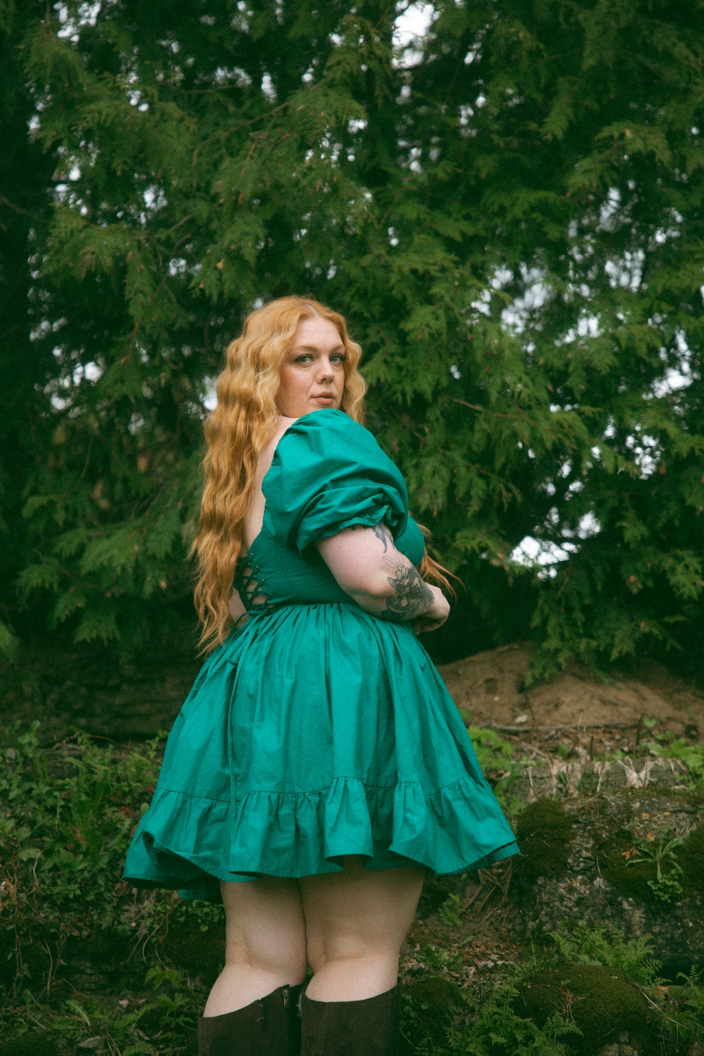 Eira Short Sleeve Teal Mini - July Pre-Order