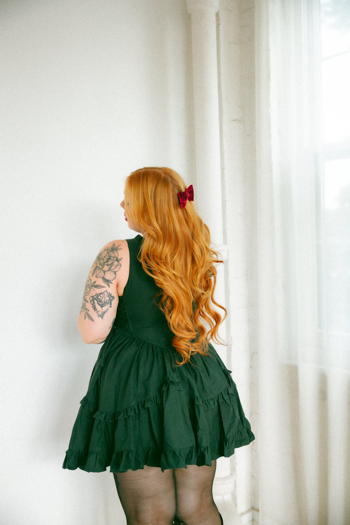 Evergreen Carmilla Mini Dress - Holiday Limited Pre-Order