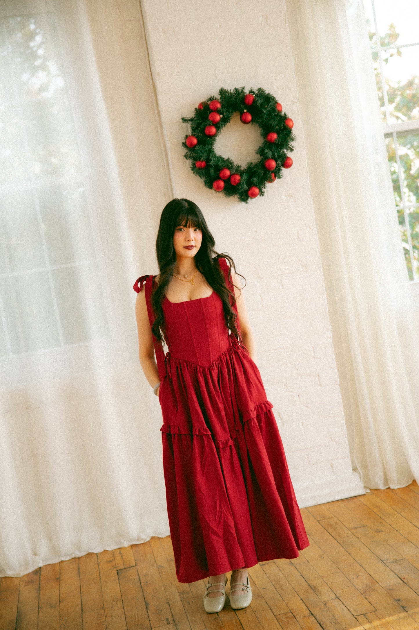 Holly Berry Diana Dress - Restock Pre-Order