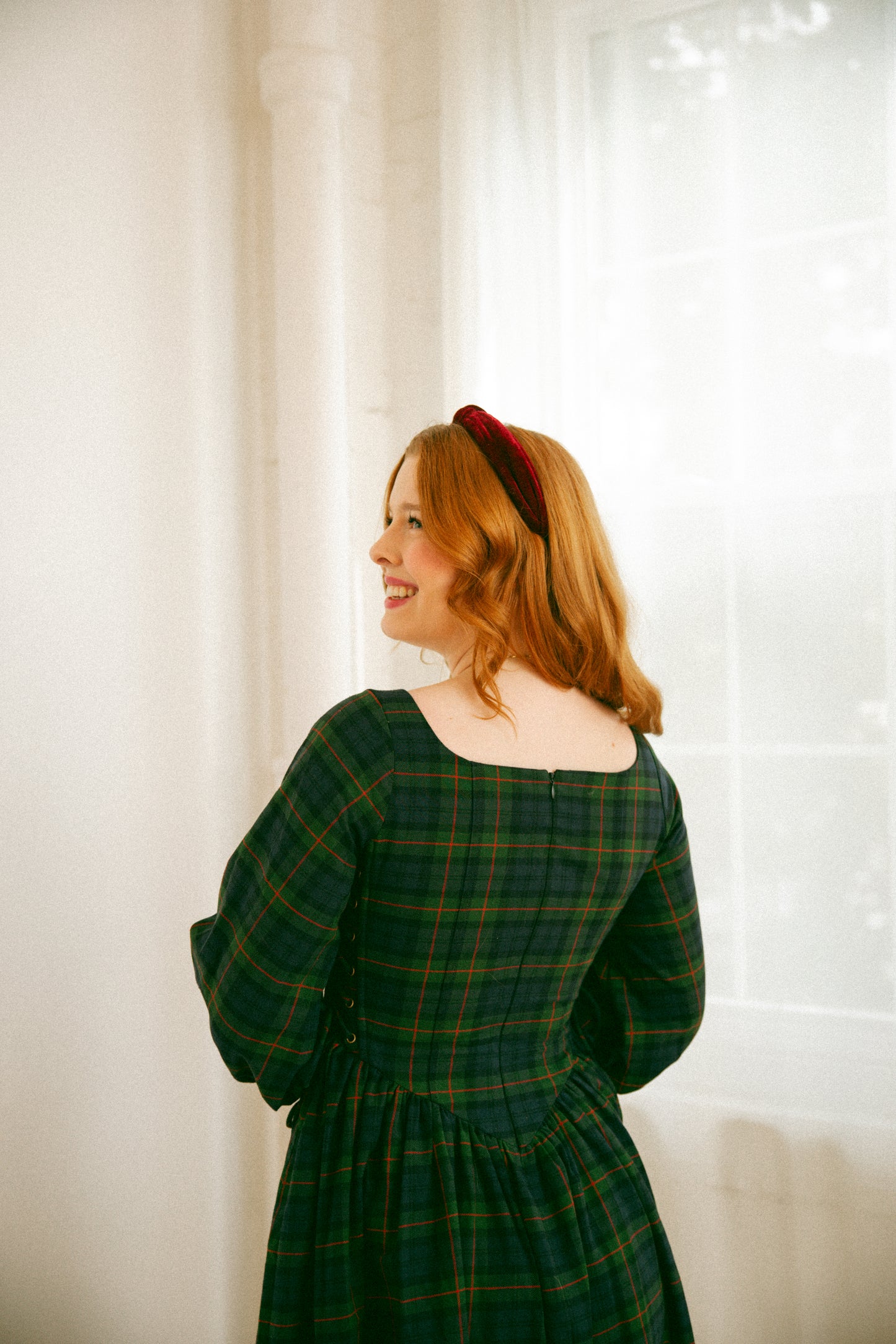 Atholl Plaid Edith Dress - Holiday Collection