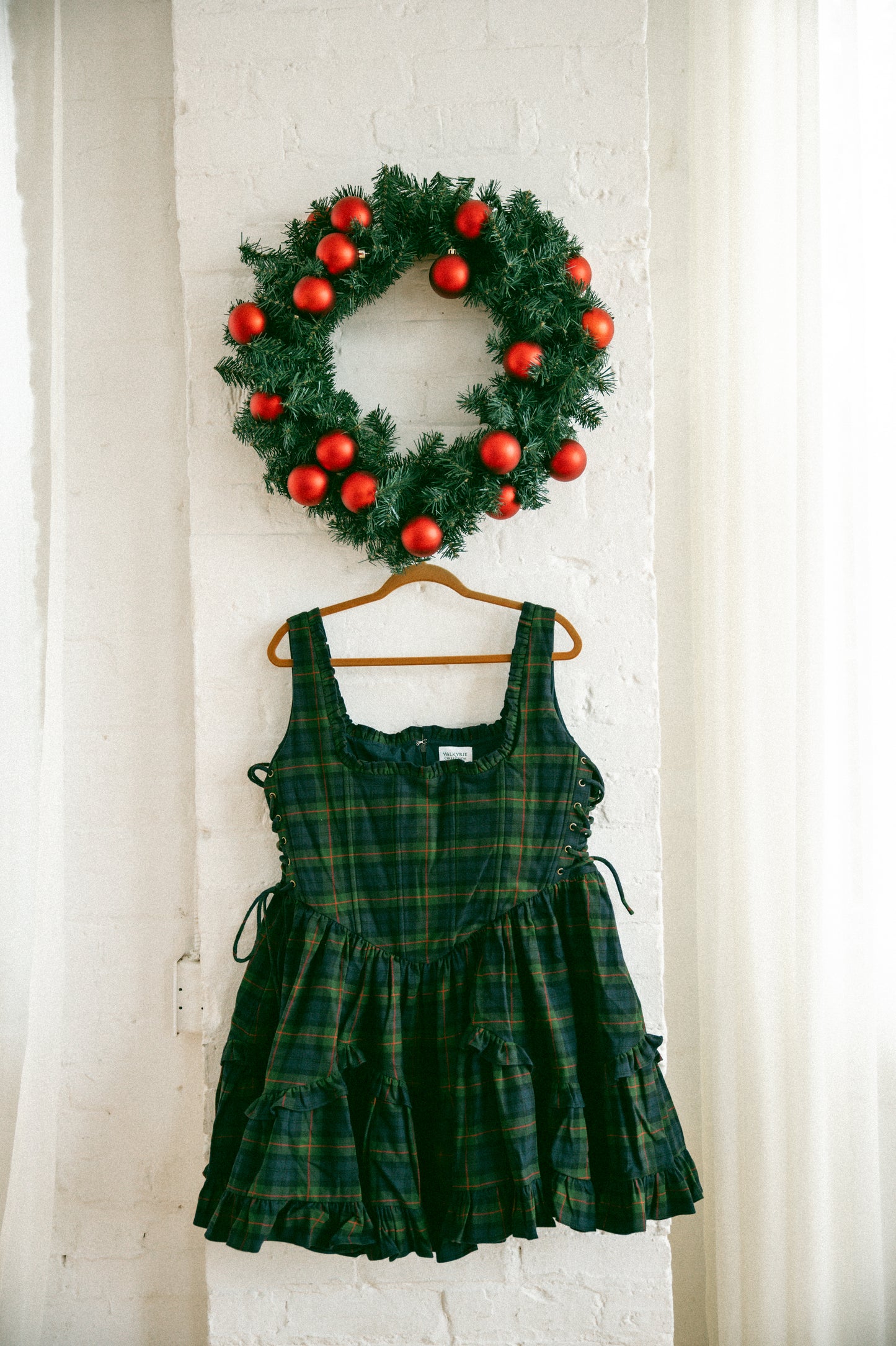 Atholl Plaid Carmilla Mini Dress - Holiday Limited Pre-Order