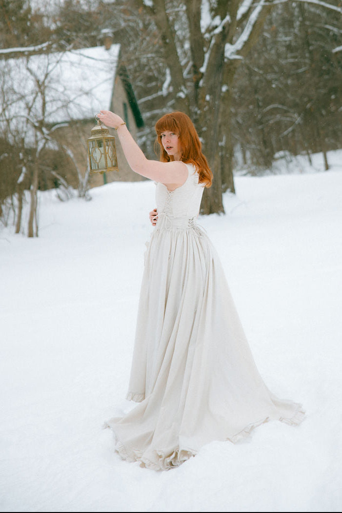 Linen Antoinette Overskirt