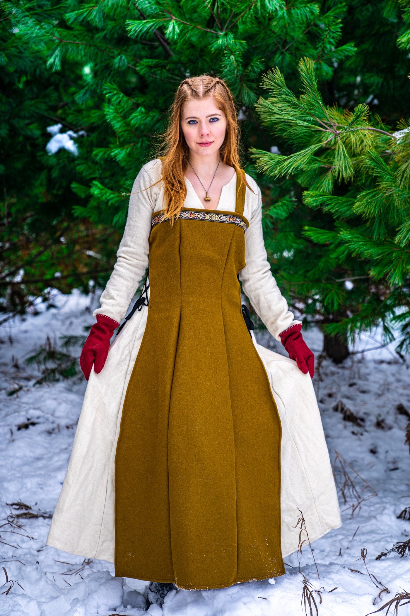 Helga Apron Dress