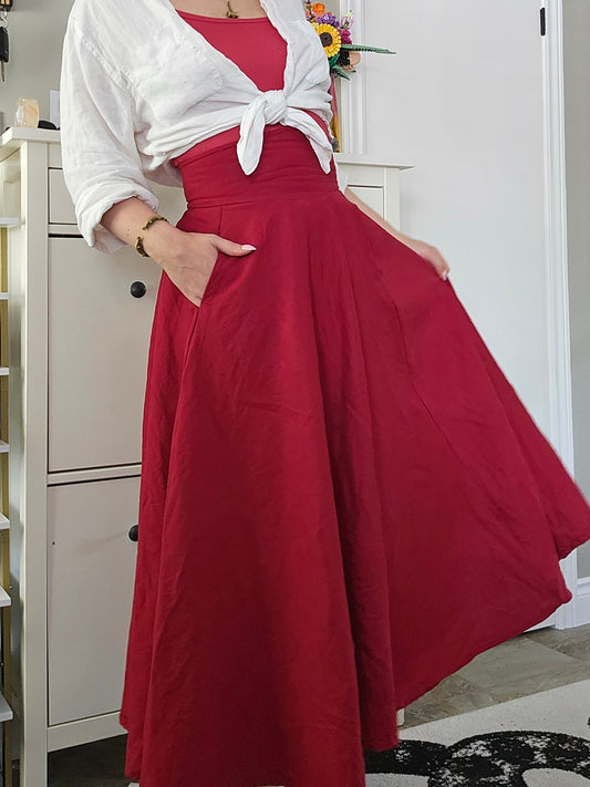 Julia Linen Skirt