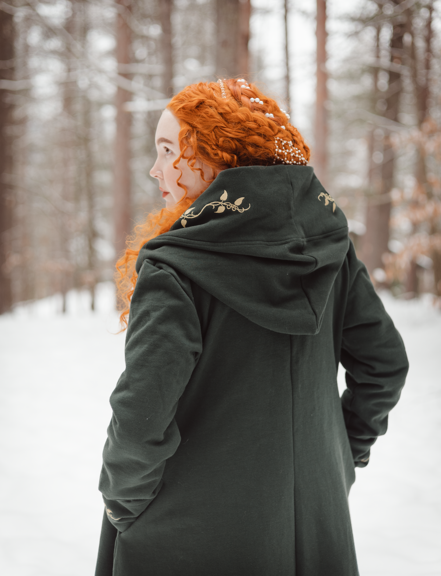 Sylvie Jackets - Fantasy Nerd and Vine Embroidery