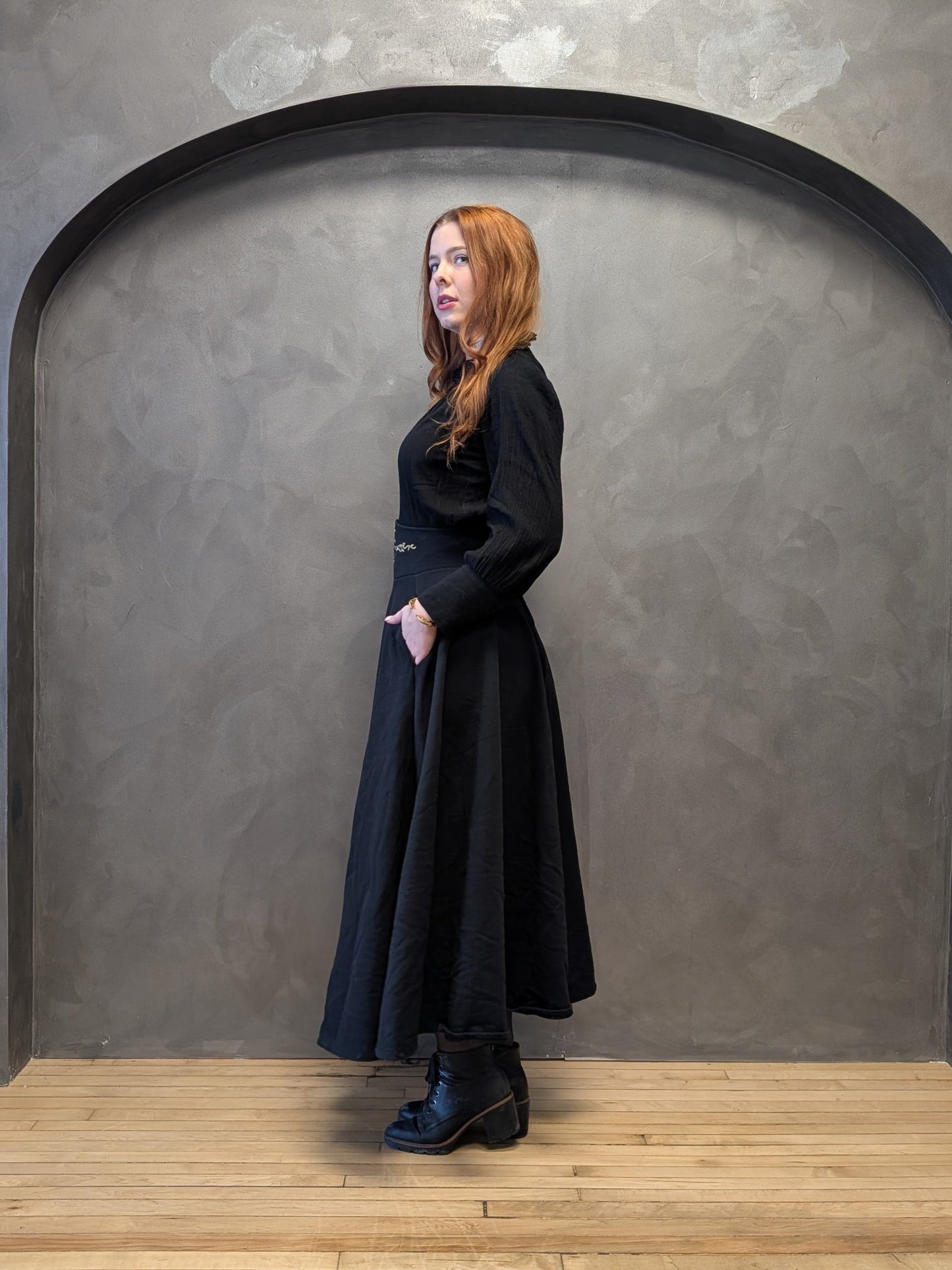 Embroidered Julia Skirt