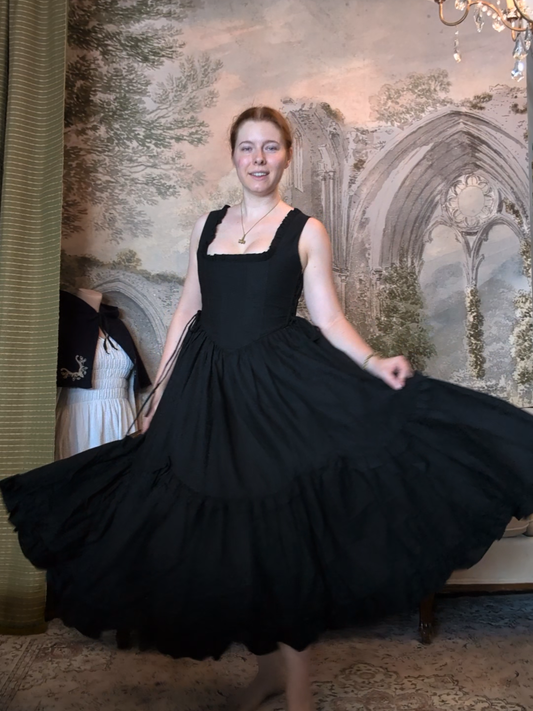 Obsidian Carmilla Dress