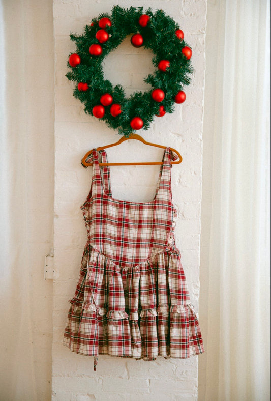 Winterberry Plaid Diana Mini Dress - Holiday Limited Pre-Order