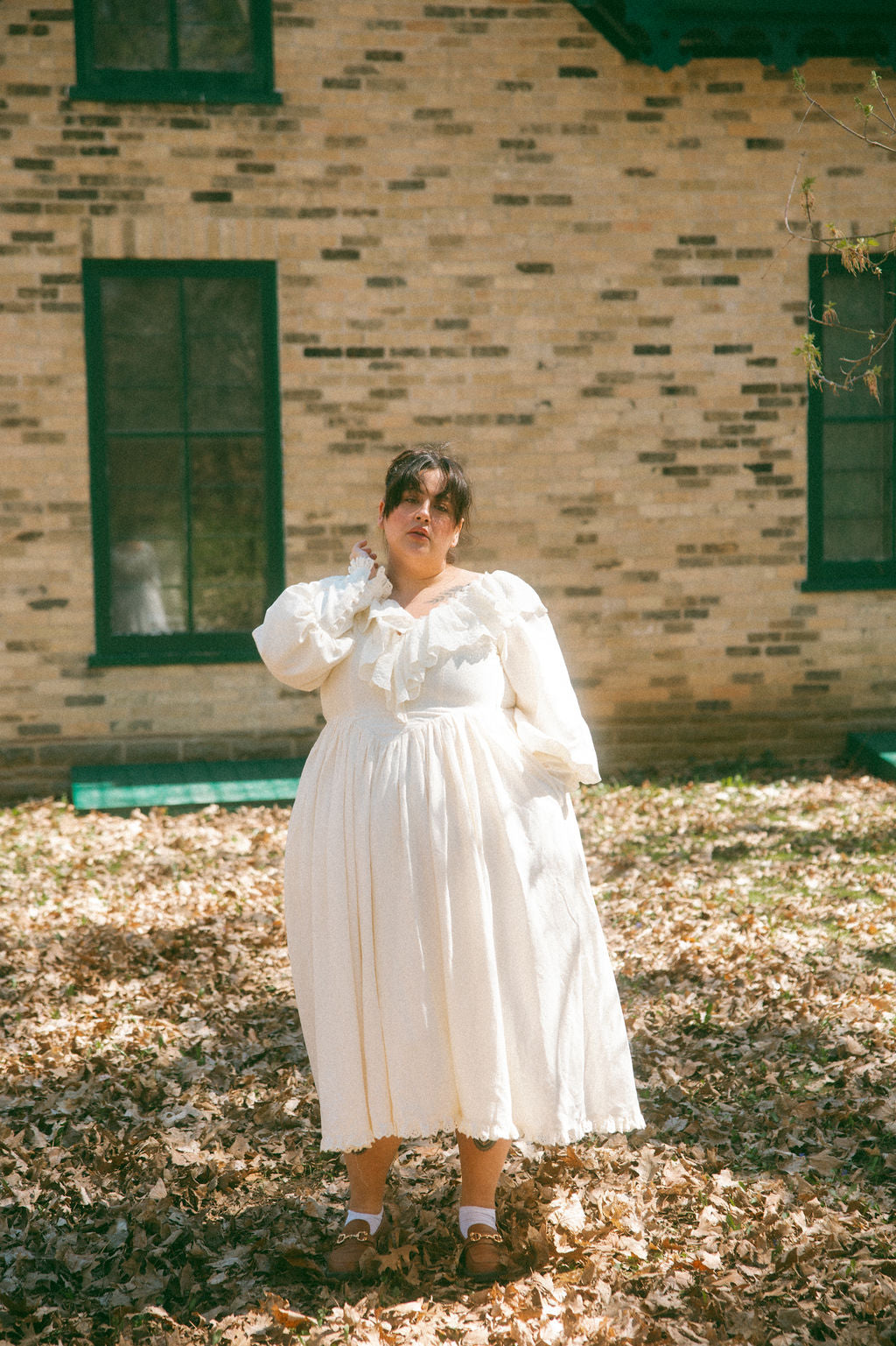 Anne Long Sleeve Linen - July Pre-Order