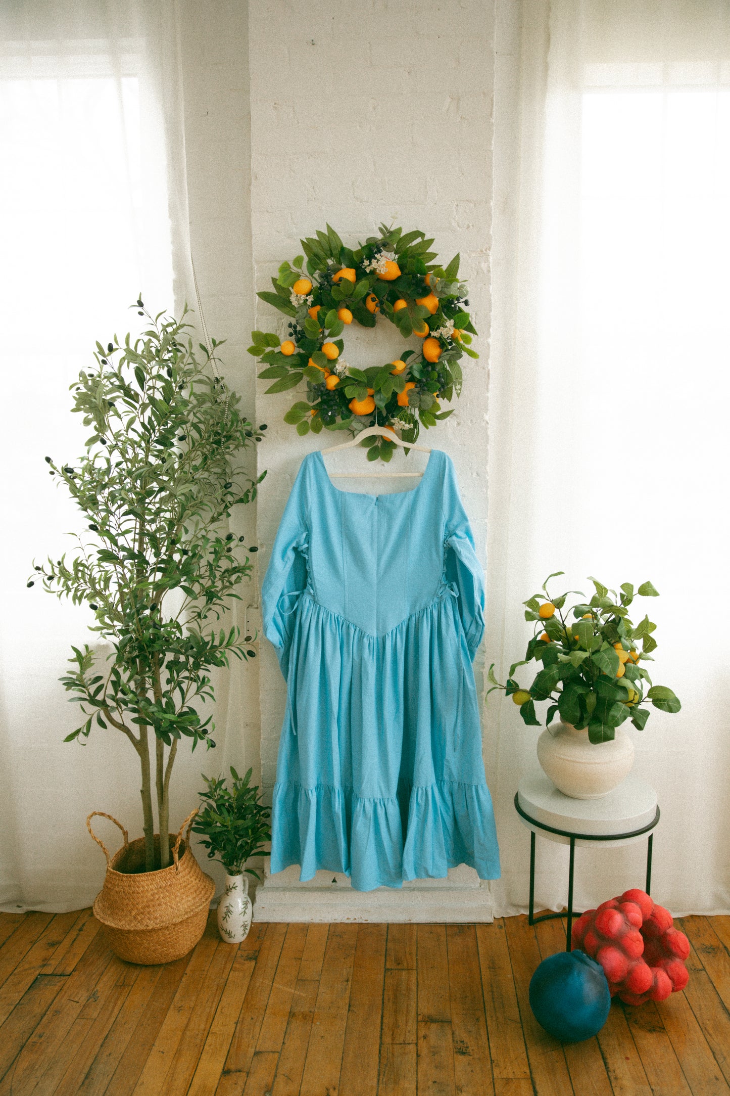 Pre-Order - Blueberry Edith Dress