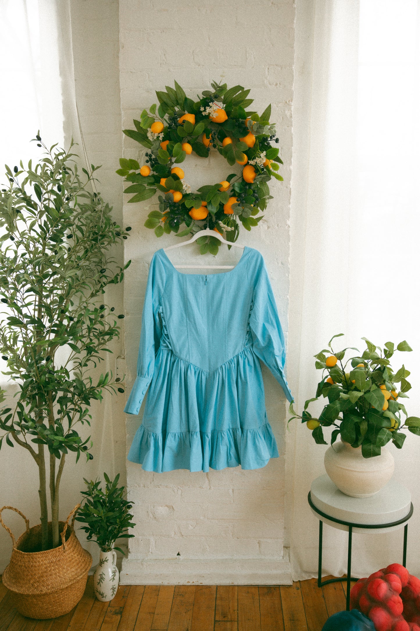 Pre-Order - Blueberry Edith Mini Dress