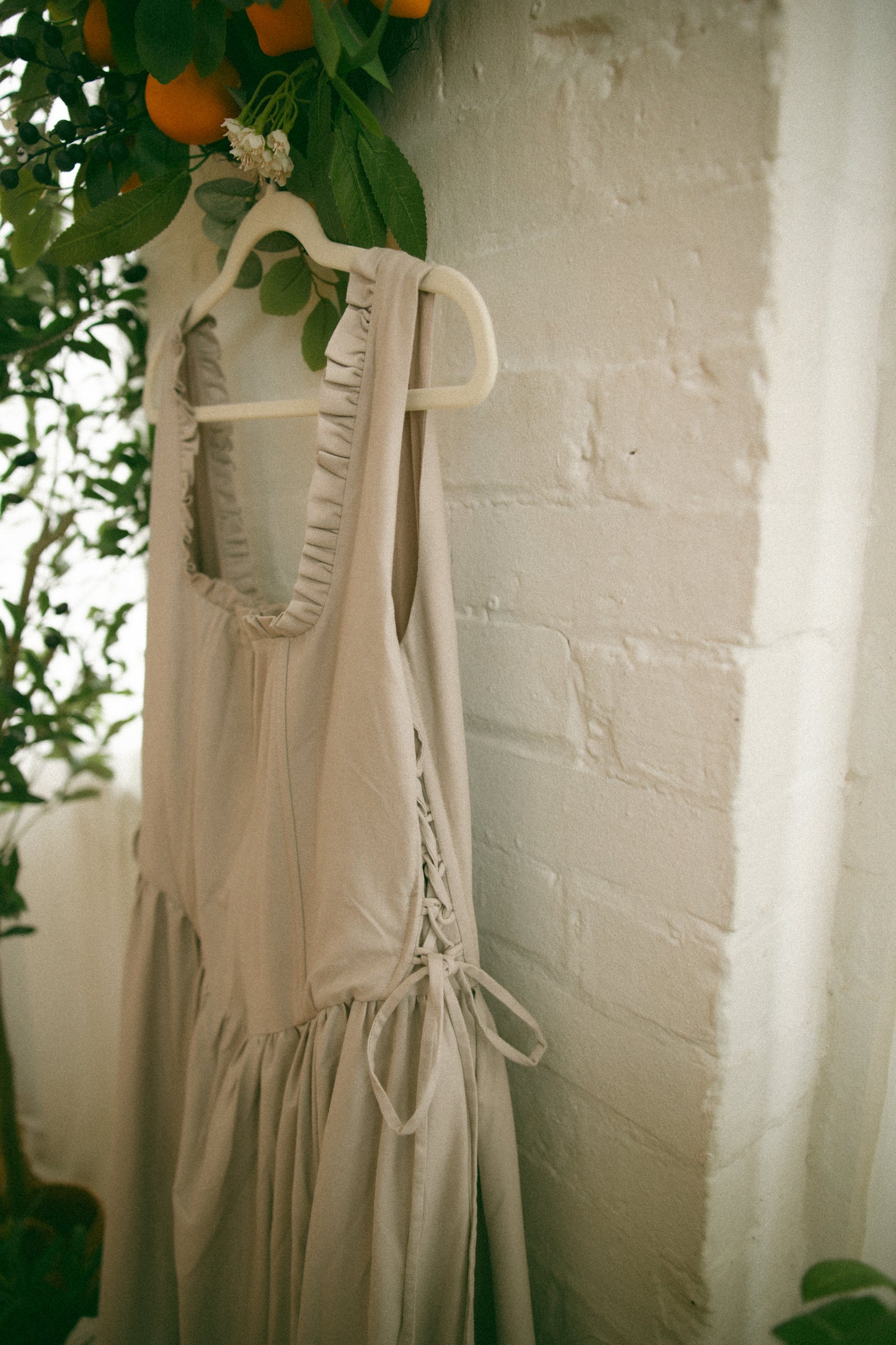 Pre-Order - Birch Carmilla Dress