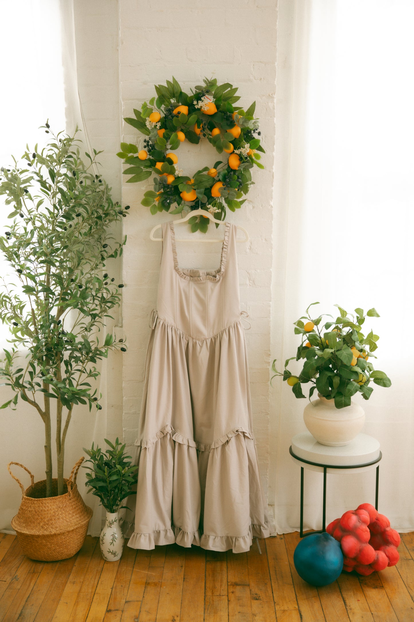 Pre-Order - Birch Carmilla Dress