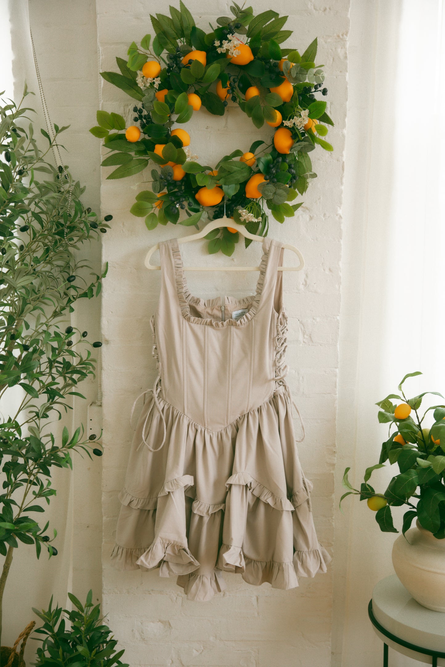 Pre-Order - Birch Carmilla Mini Dress