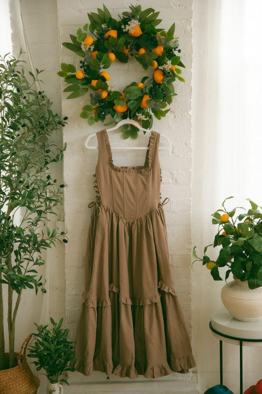 Pre-Order - Oak Carmilla Dress