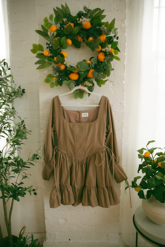 Pre-Order - Oak Edith Mini Dress