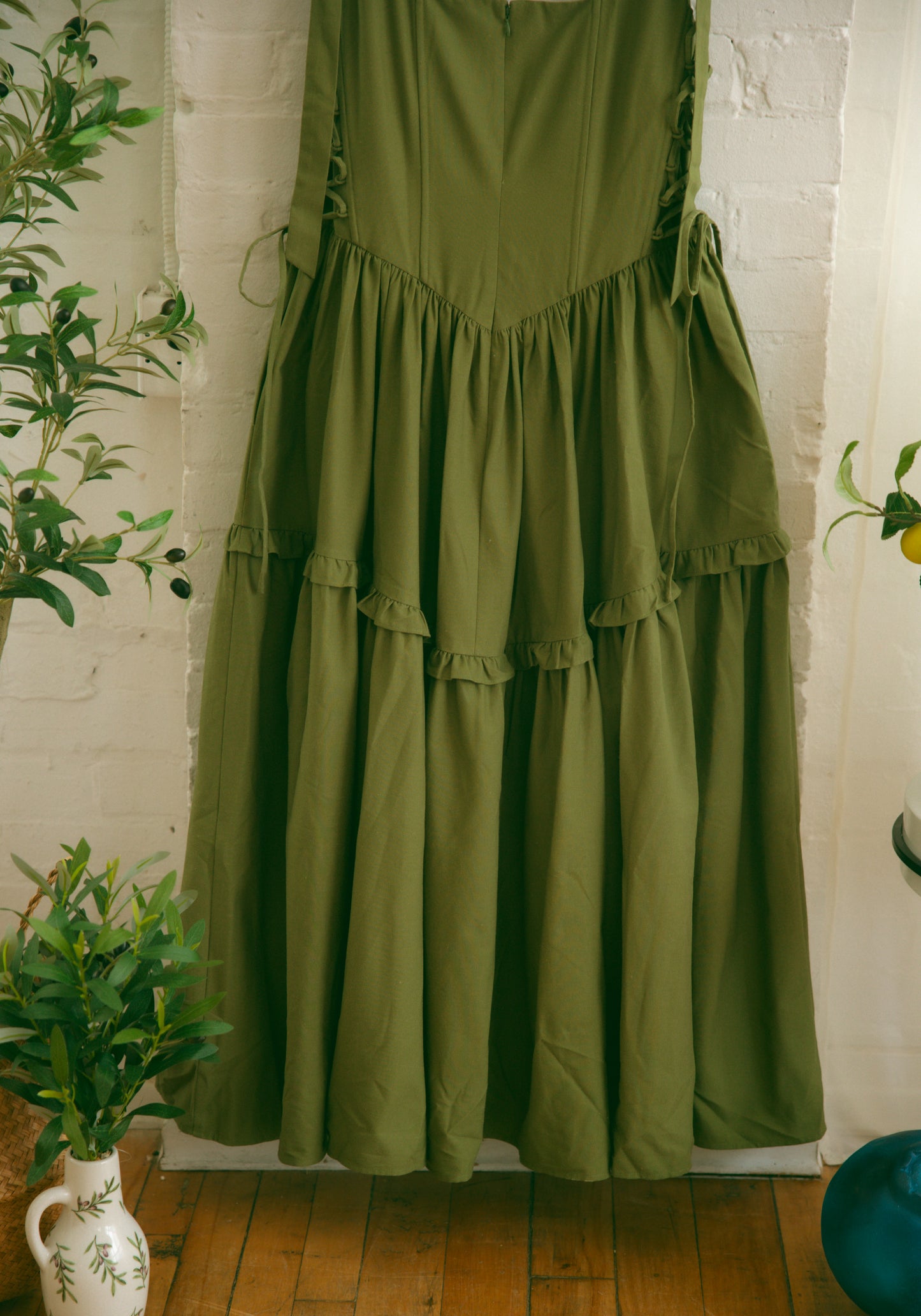 Pre-Order - Olive Diana Dress