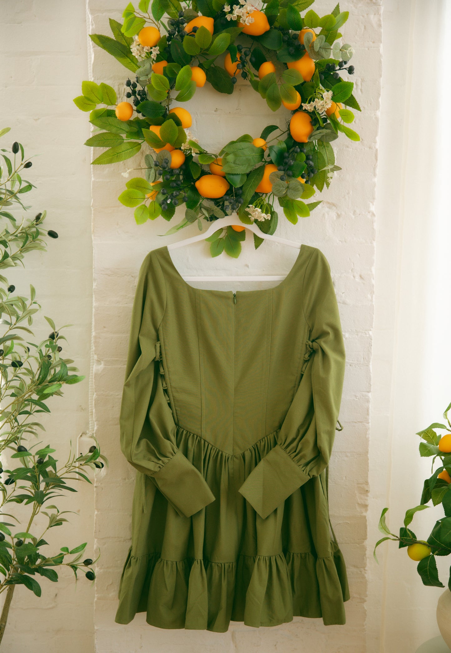 Pre-Order - Olive Edith Mini Dress