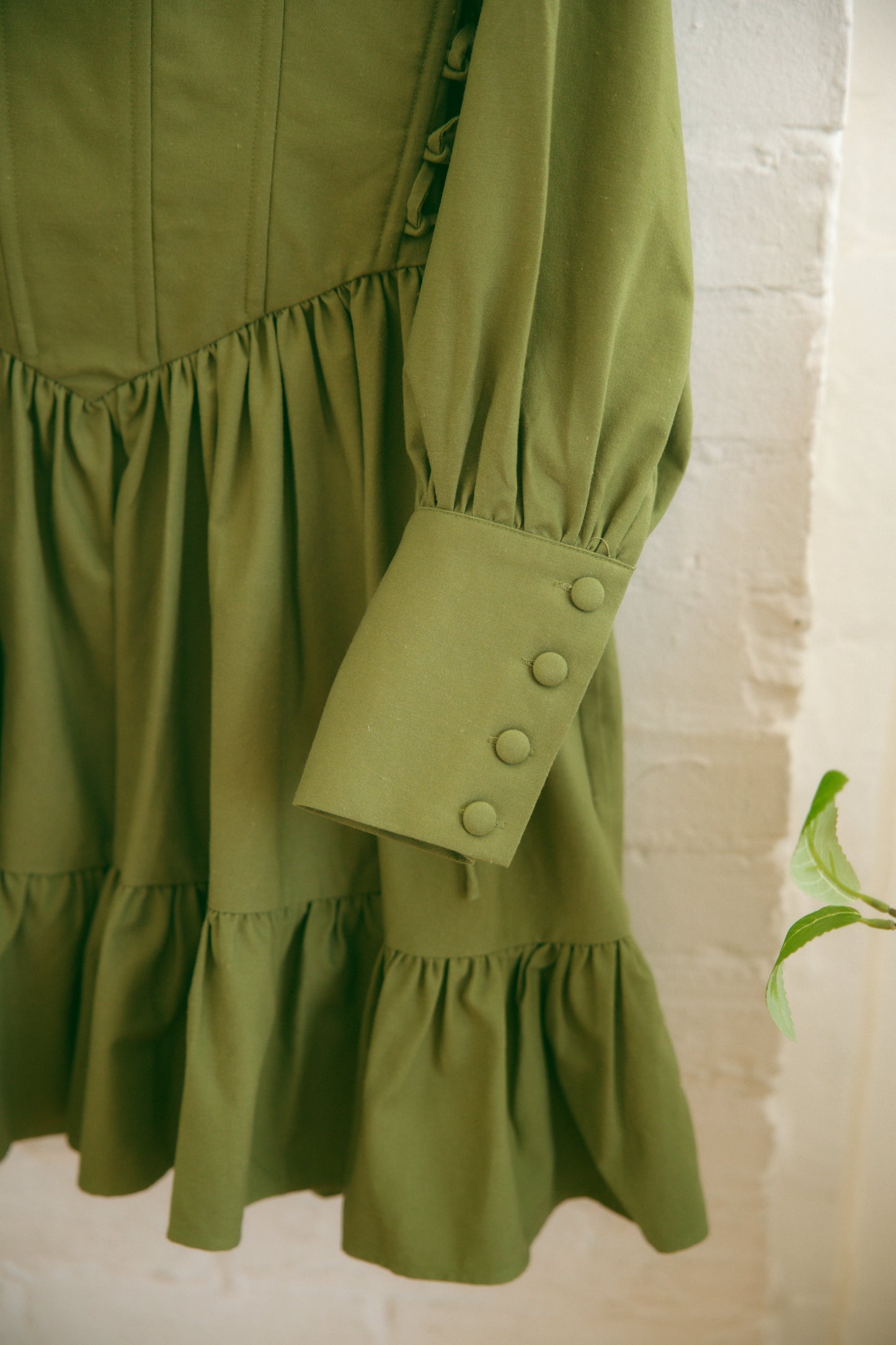 Pre-Order - Olive Edith Mini Dress