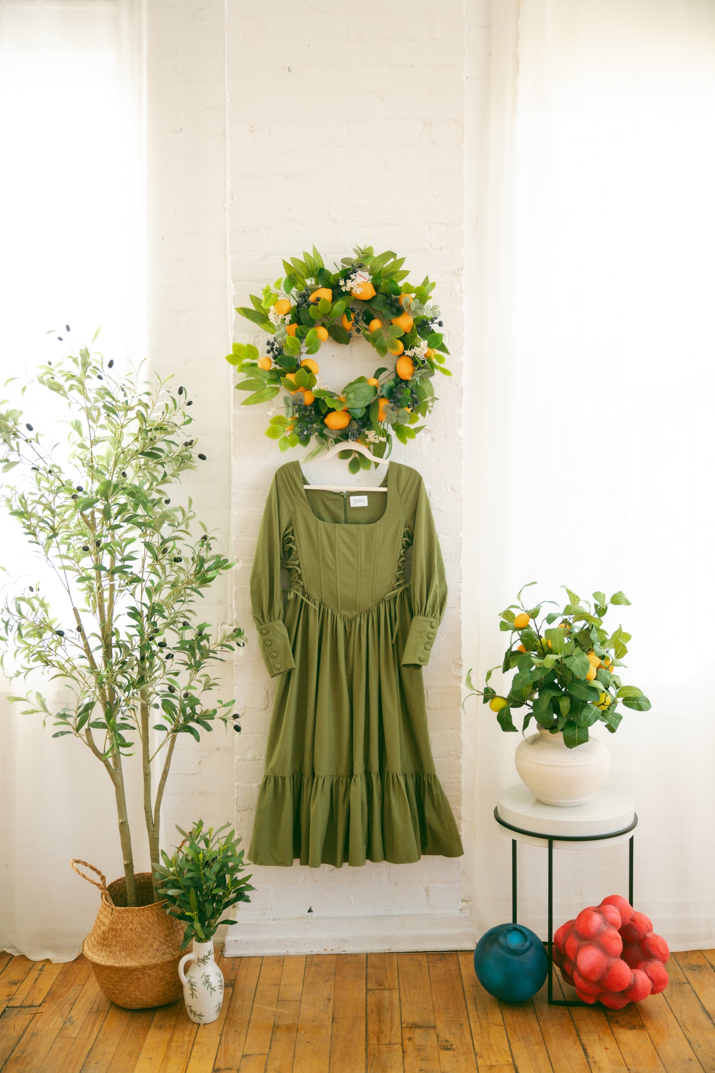 Pre-Order - Olive Edith Dress