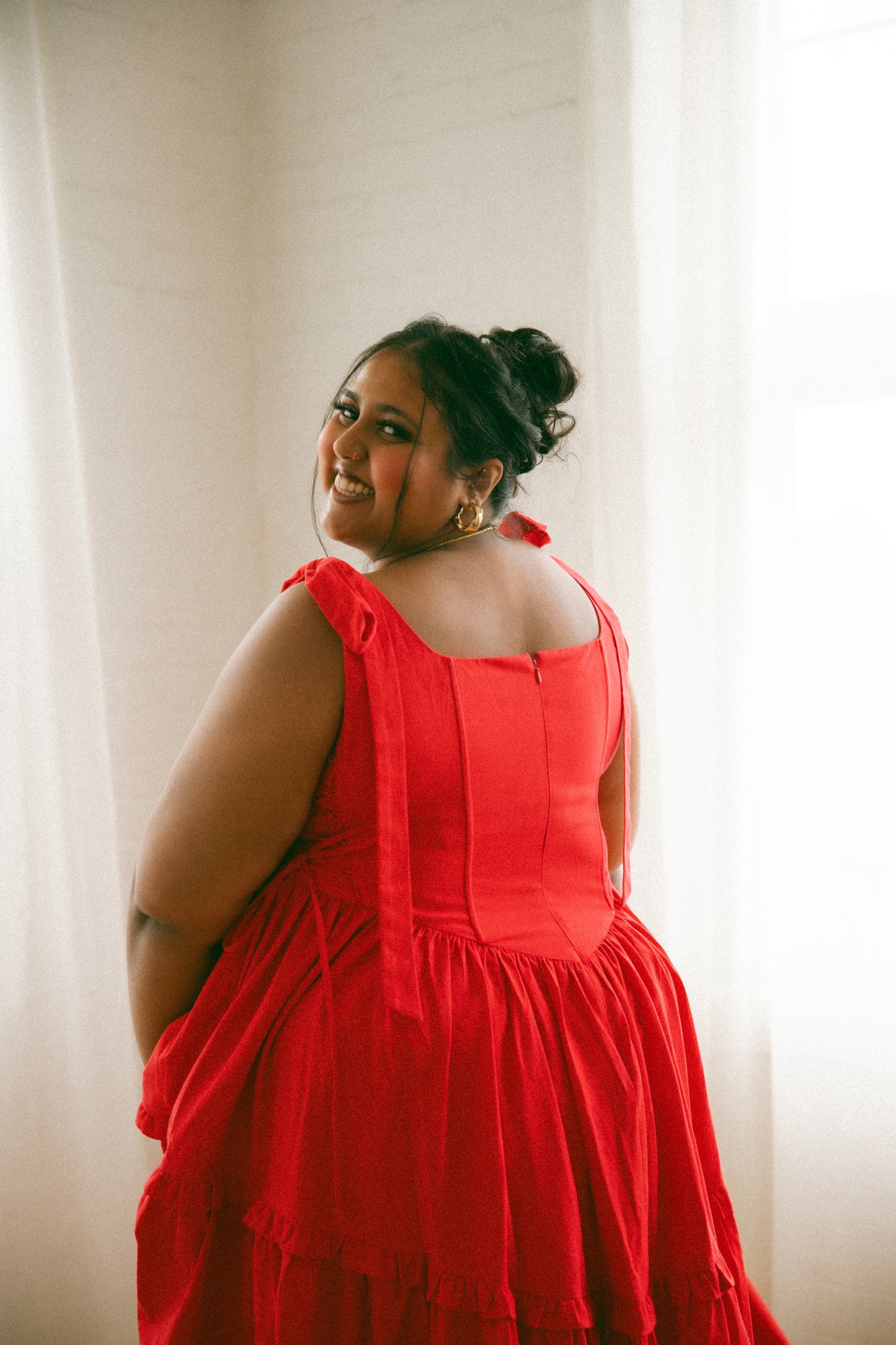 Pre-Order - Raspberry Diana Dress