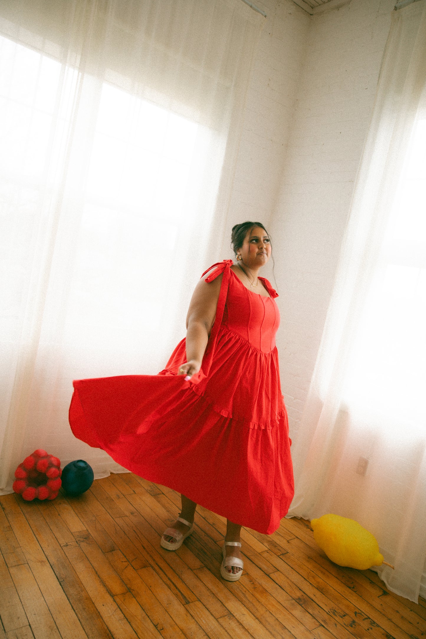 Pre-Order - Raspberry Diana Dress