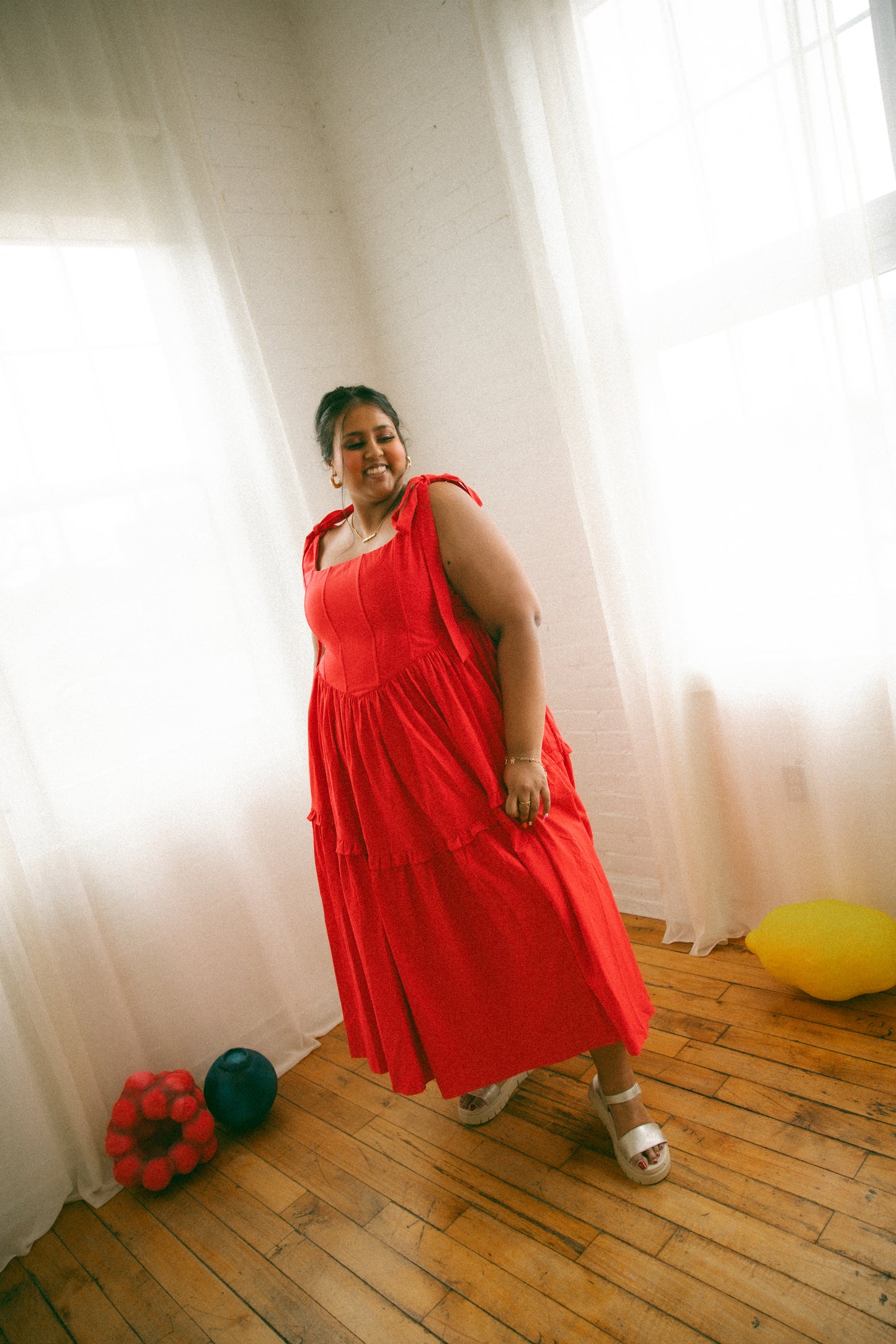 Pre-Order - Raspberry Diana Dress