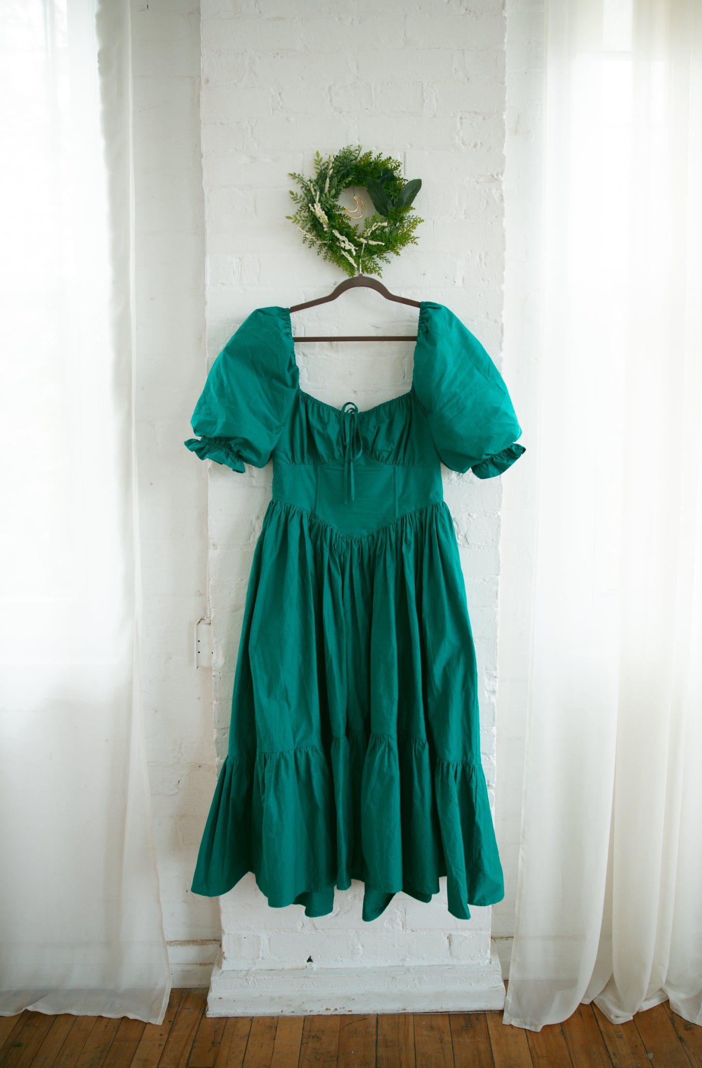 Eira Short Sleeve Teal - July Pre-Order