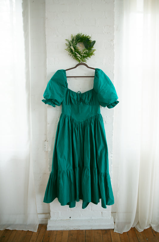 Eira Short Sleeve Teal - July Pre-Order