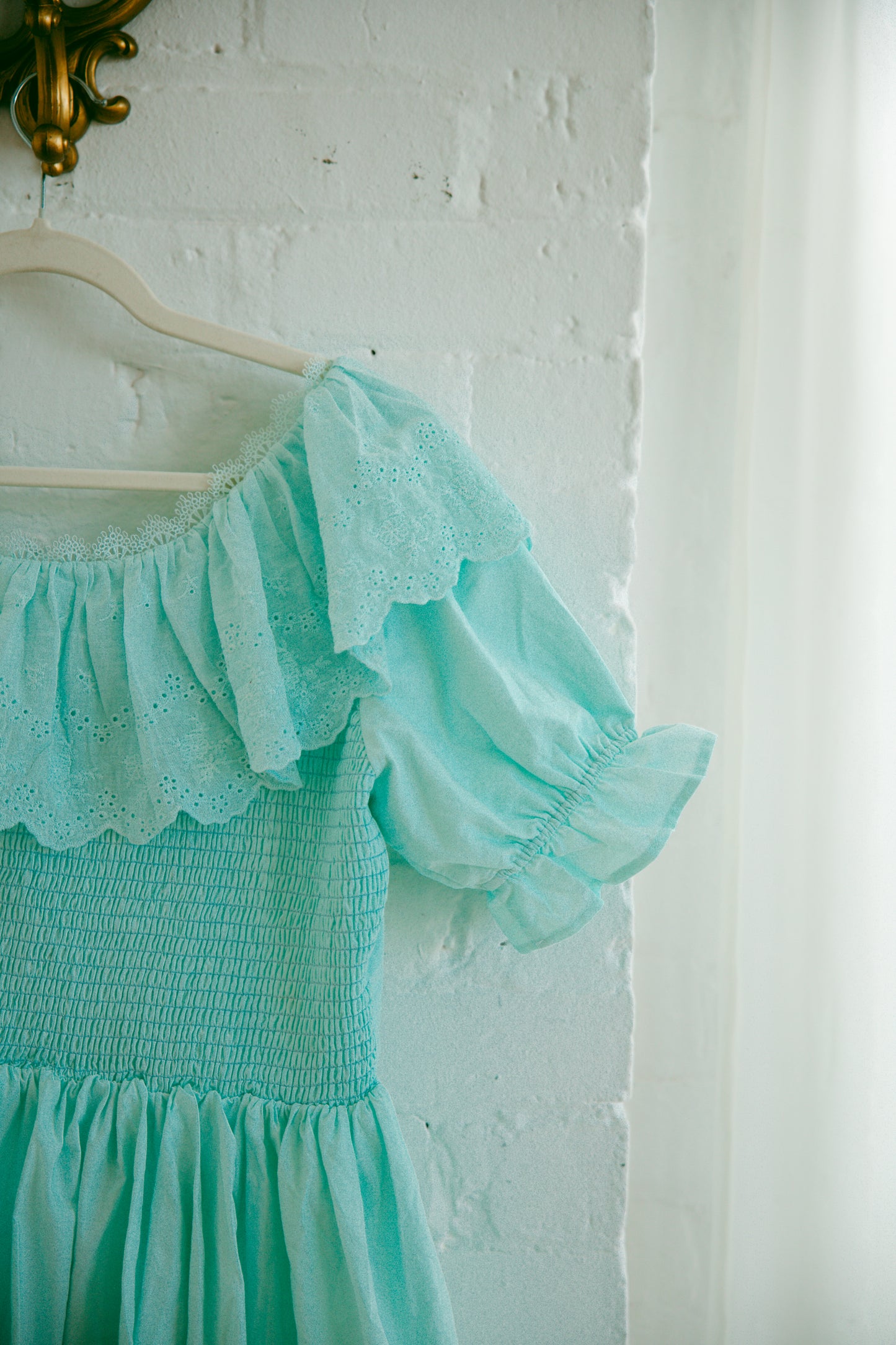 Anne Short Sleeve Robins Egg - July Pre-Order
