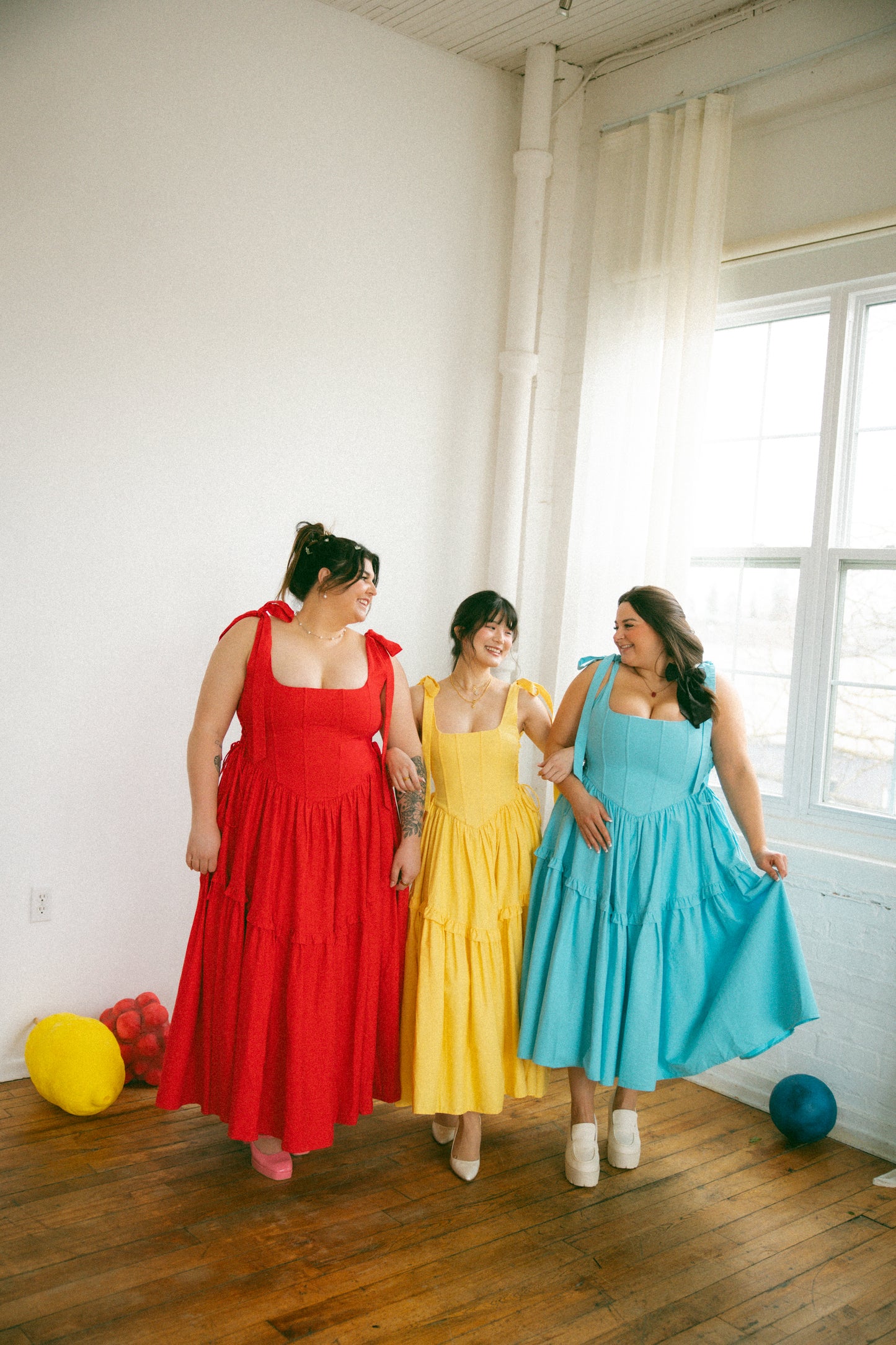 Pre-Order - Lemon Diana Dress