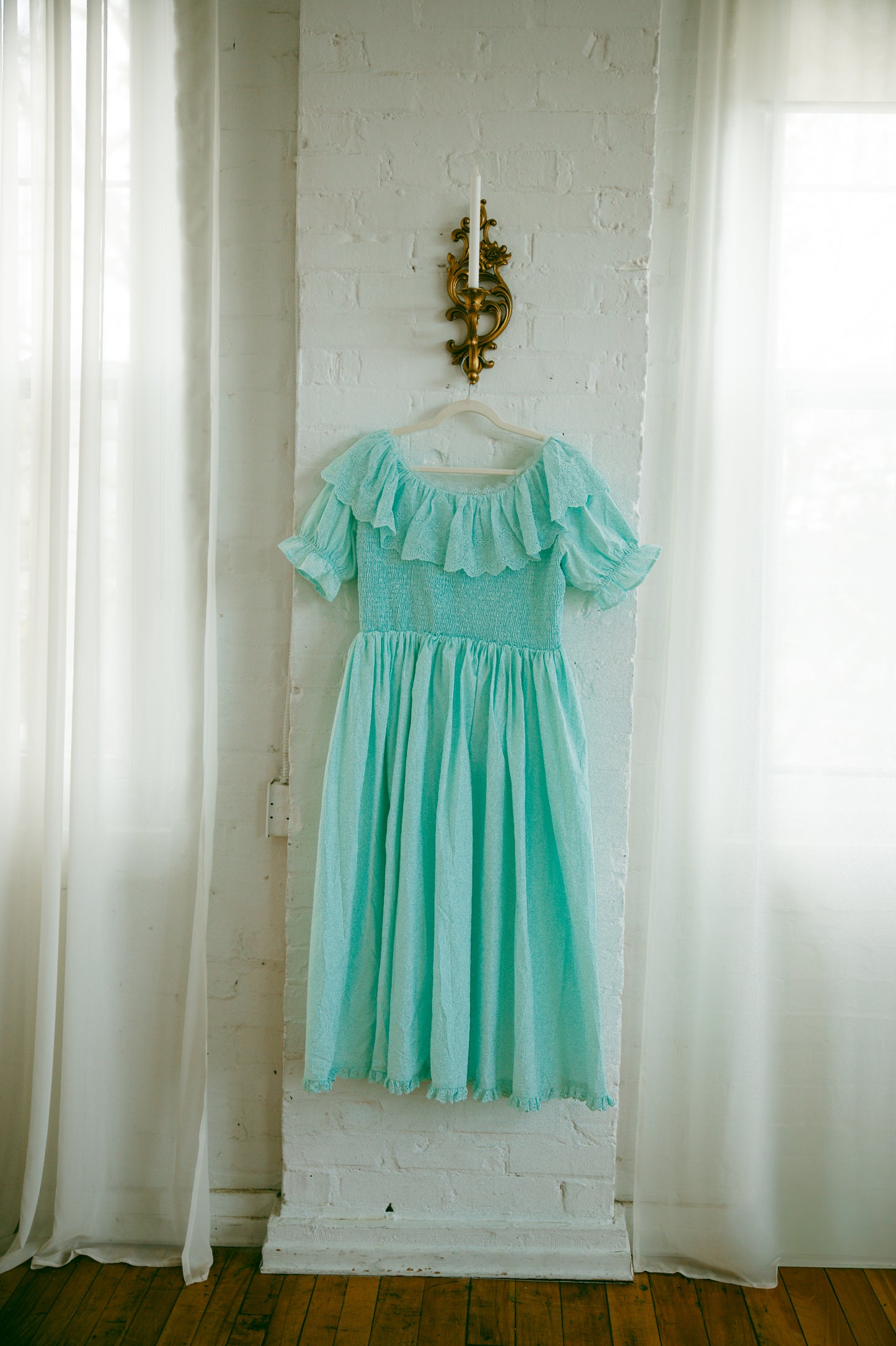 Anne Short Sleeve Robins Egg - July Pre-Order