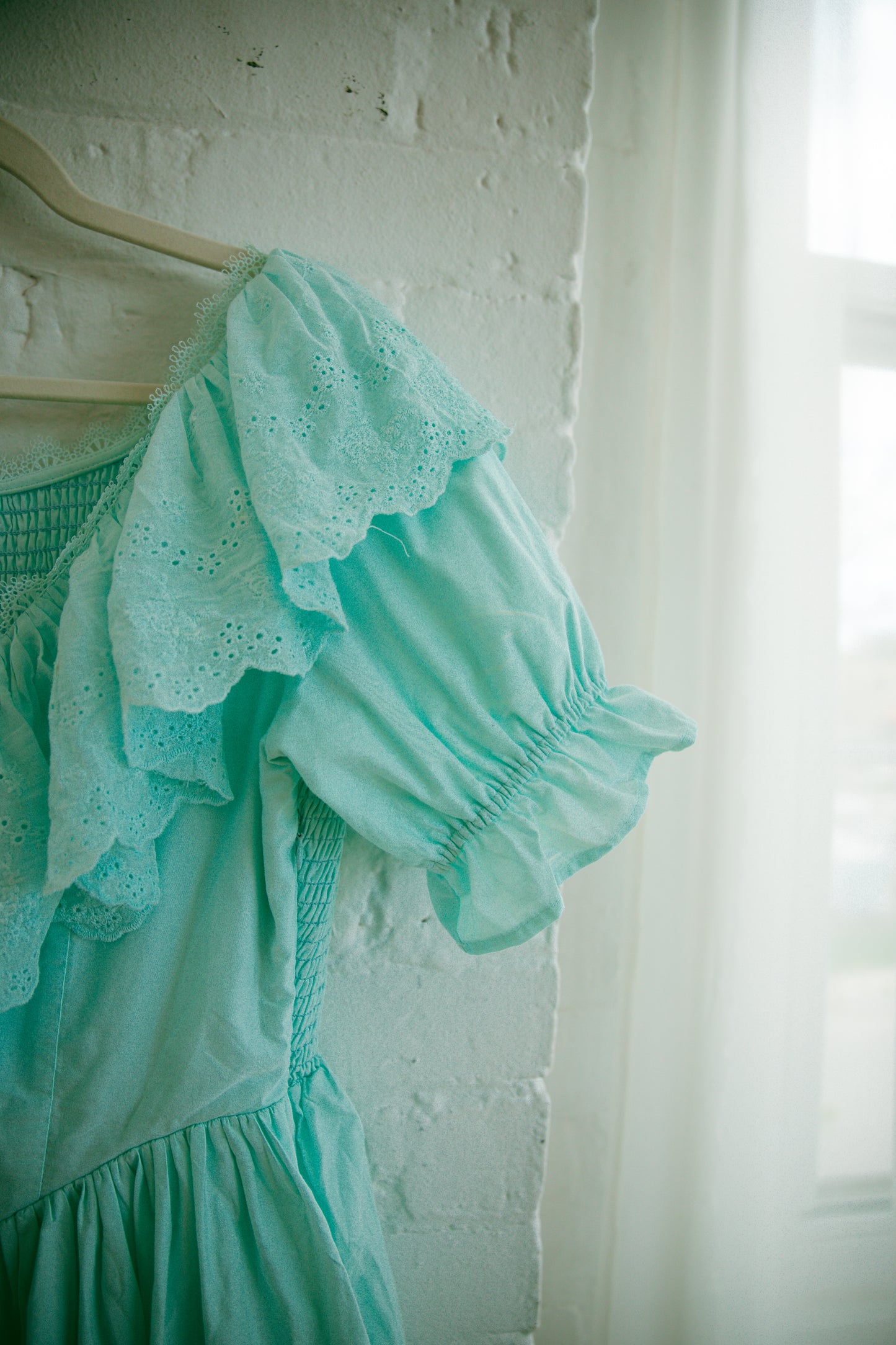 Anne Short Sleeve Robins Egg - July Pre-Order