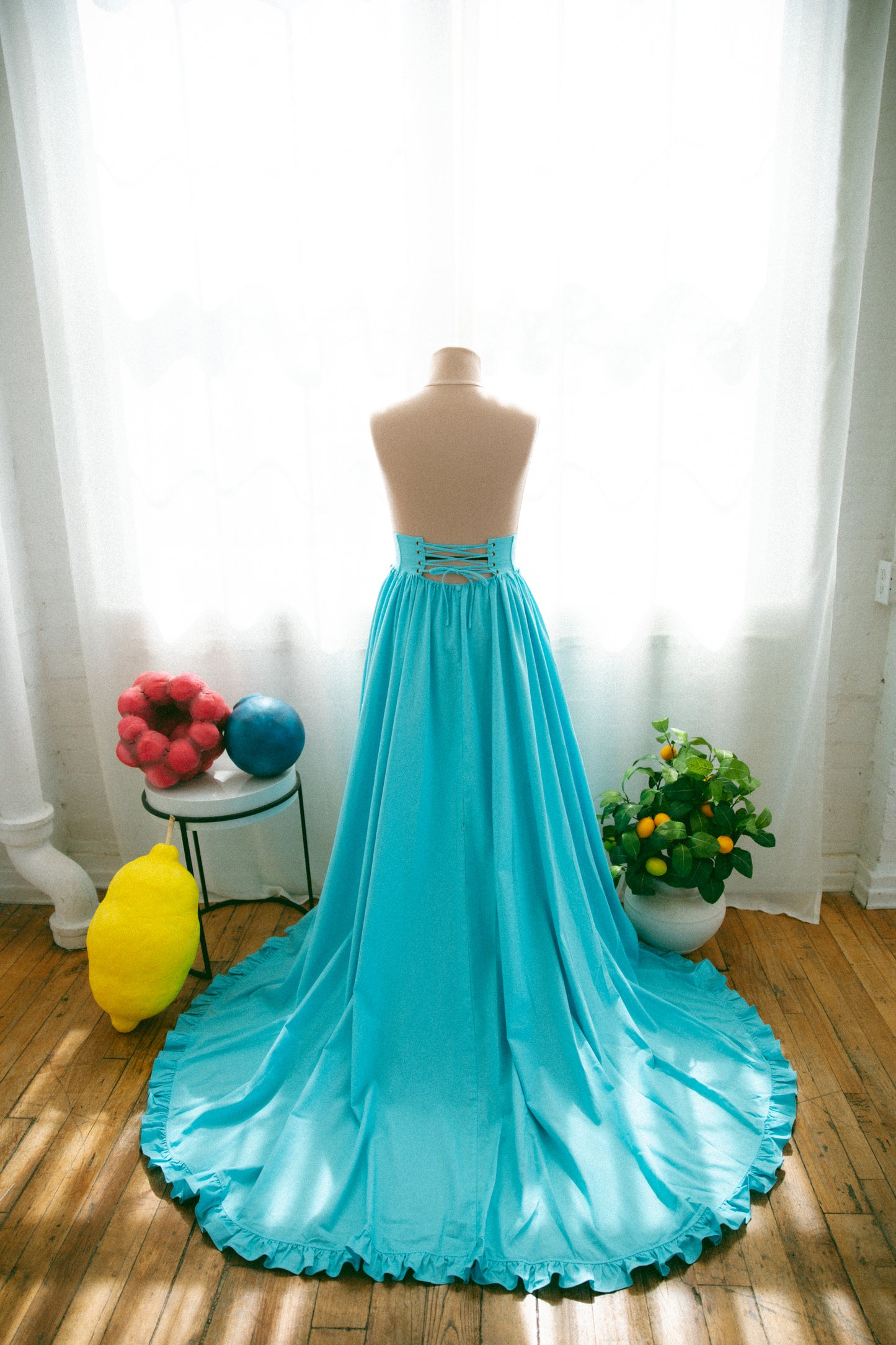Blueberry Antoinette Overskirt
