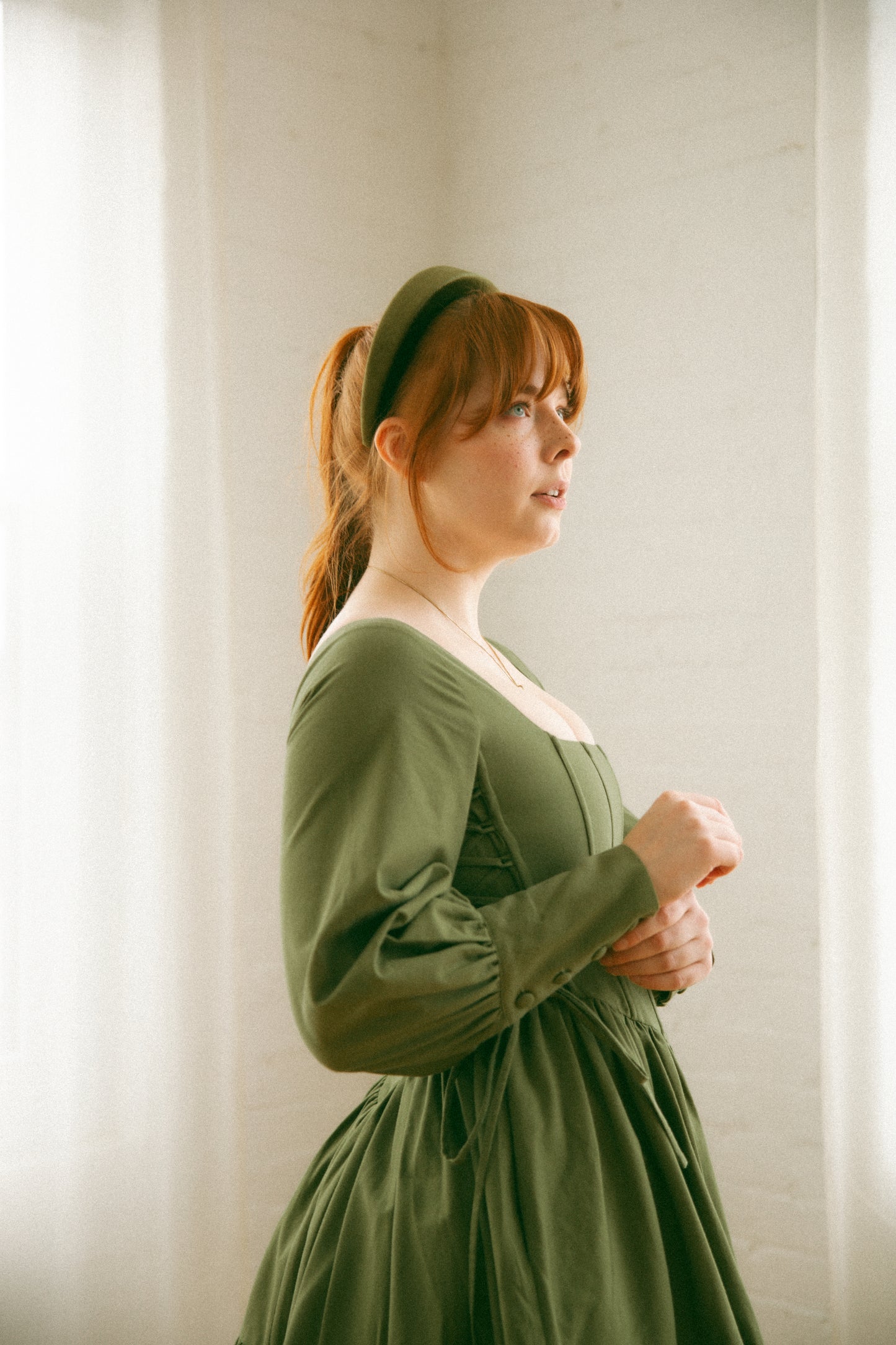 Pre-Order - Olive Edith Mini Dress