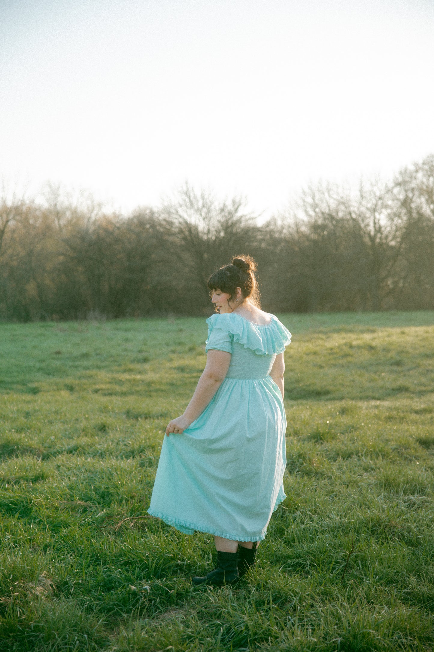 Anne Short Sleeve Robins Egg - July Pre-Order