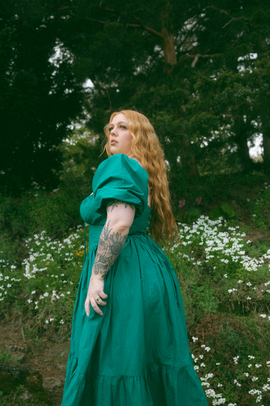 Eira Short Sleeve Teal - July Pre-Order