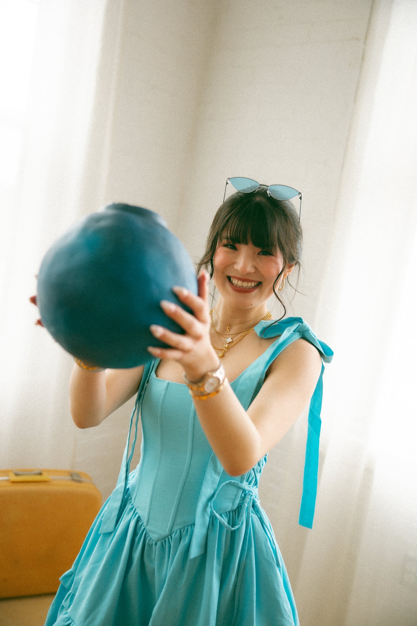 Pre-Order - Blueberry Diana Mini Dress