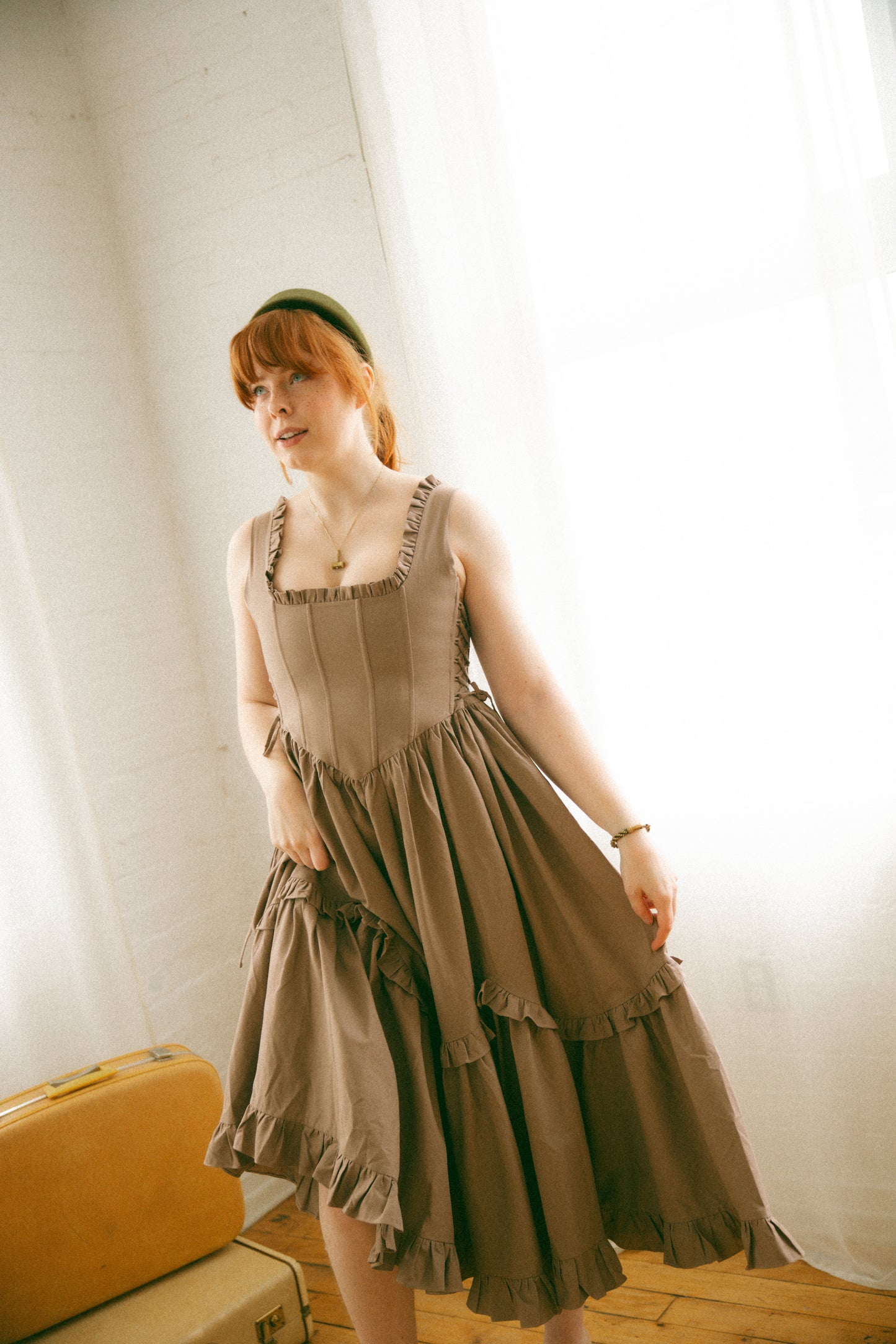 Pre-Order - Oak Carmilla Dress