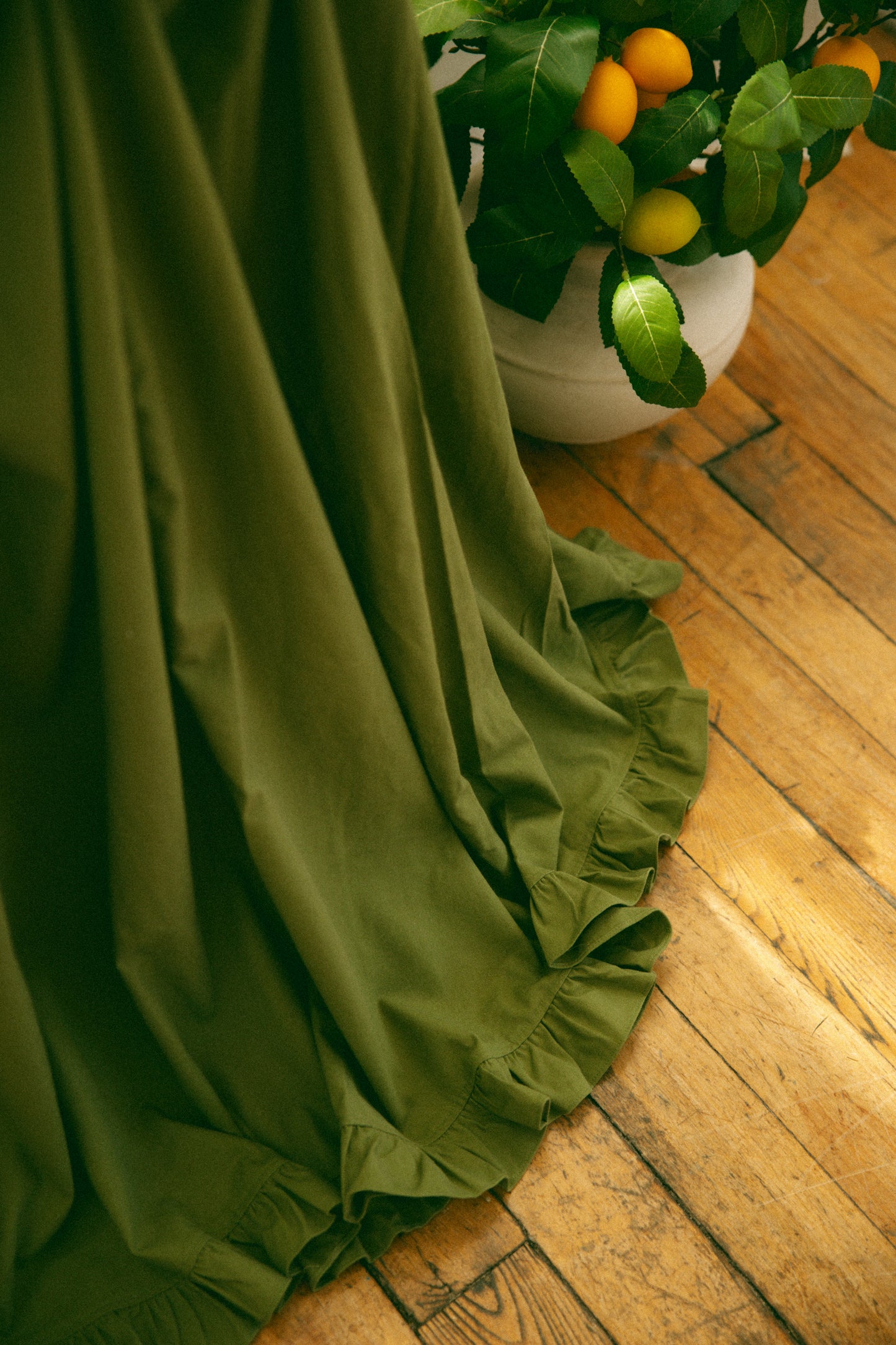 Pre-Order - Olive Antoinette Overskirt