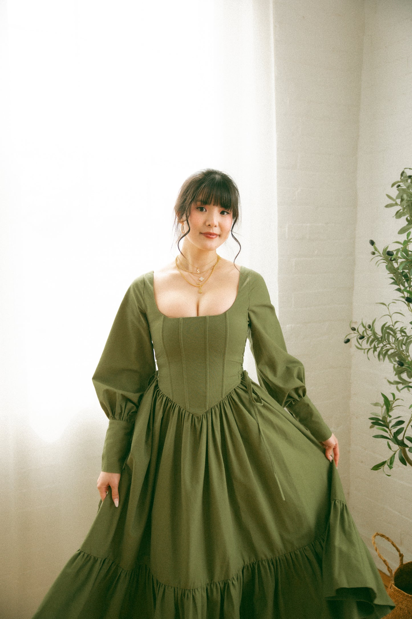 Pre-Order - Olive Edith Dress
