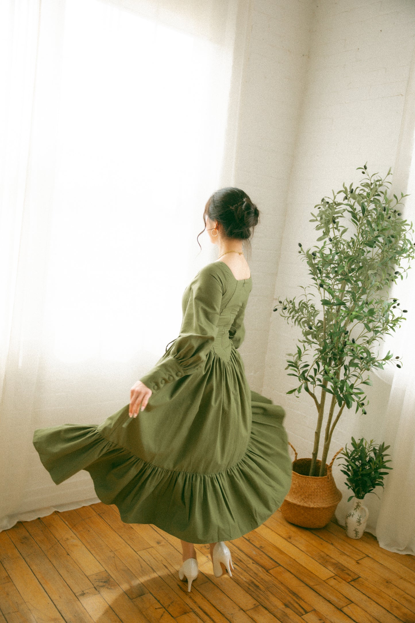 Pre-Order - Olive Edith Dress