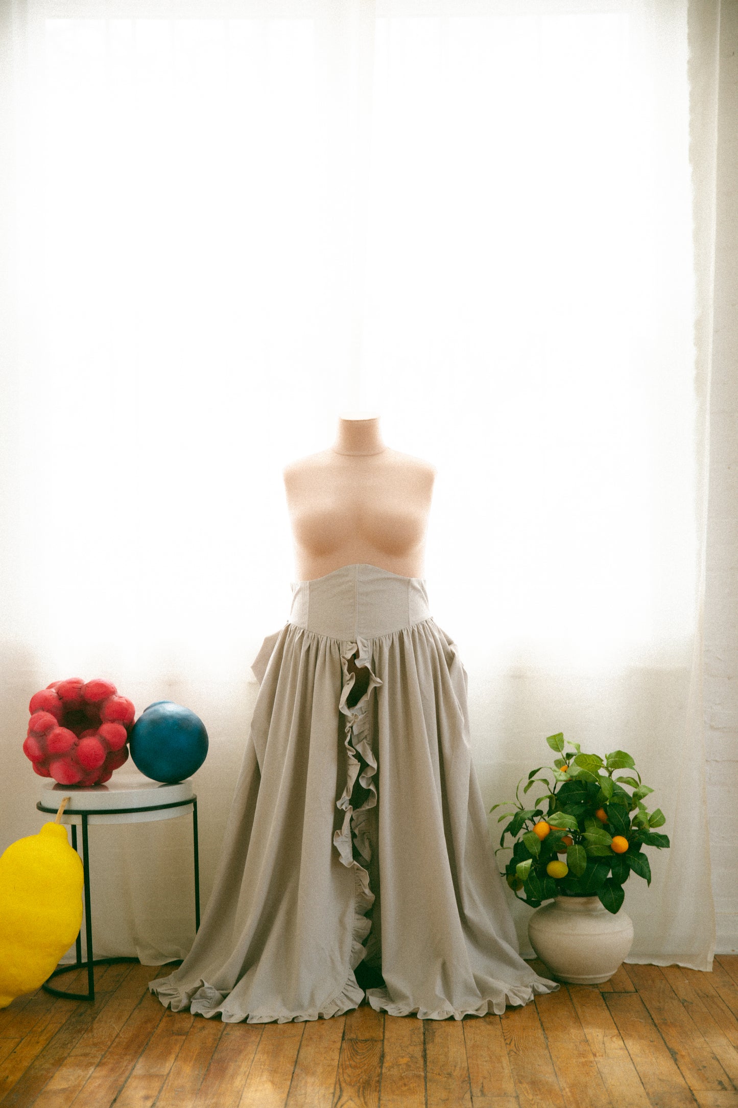 Pre-Order - Birch Antoinette Overskirt