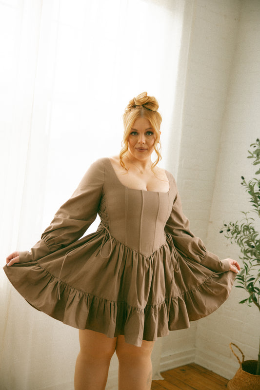 Oak Edith Mini Dress