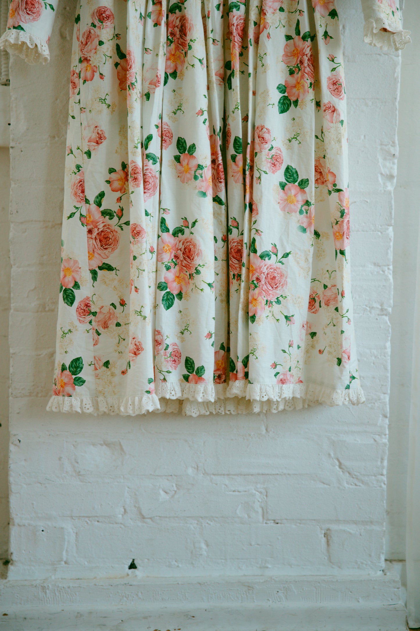 Anne Long Sleeve Cream Floral - July Pre-Order